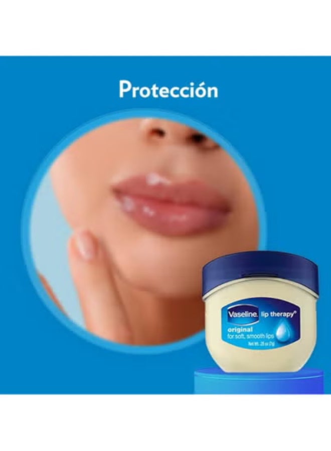 فازلين علاجي للشفاه الأصلي لشفاه ناعمة وملساء - 7 جم - Image 3